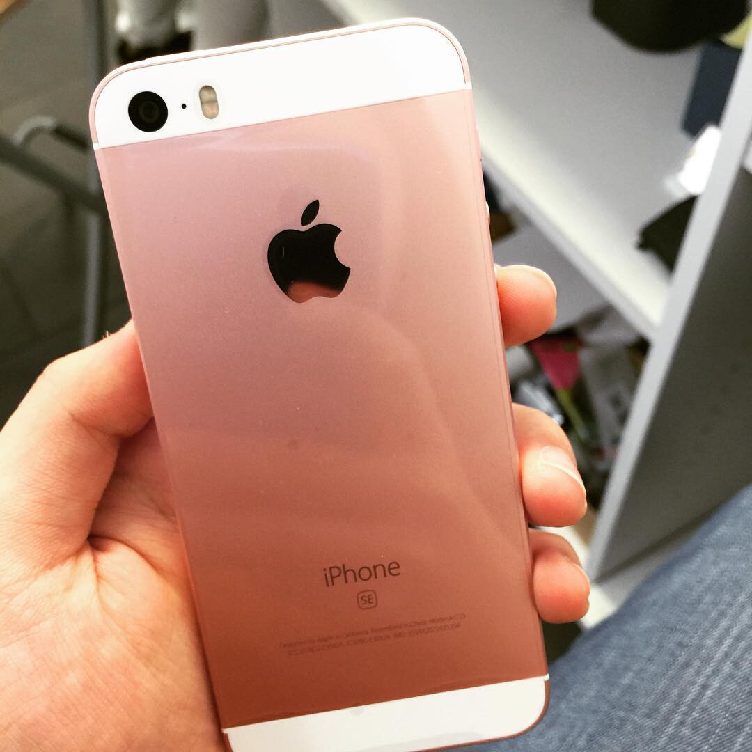 iphone se 初代 128GB ローズゴールド simフリー 100% Apple iPhone SE