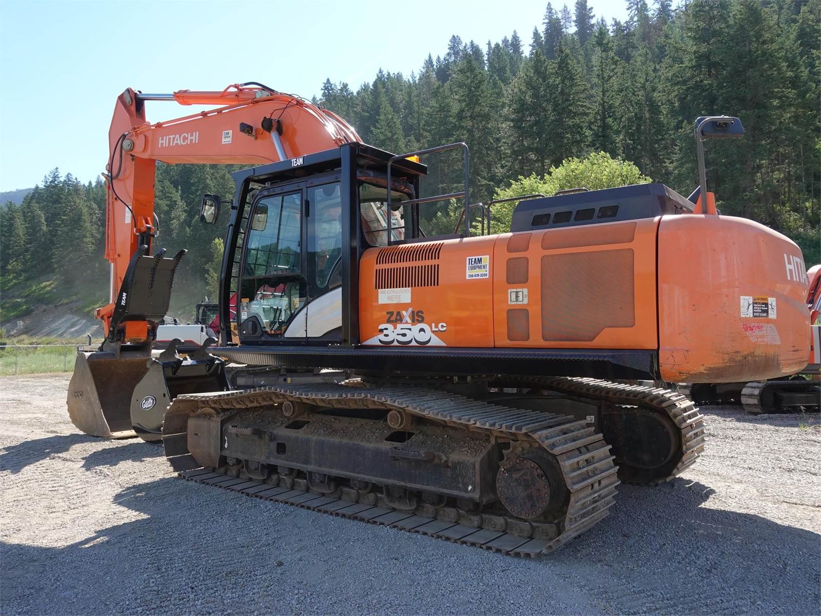 2017 Hitachi ZX350LC-6 Excavator For Sale | Chase, BC, Canada
