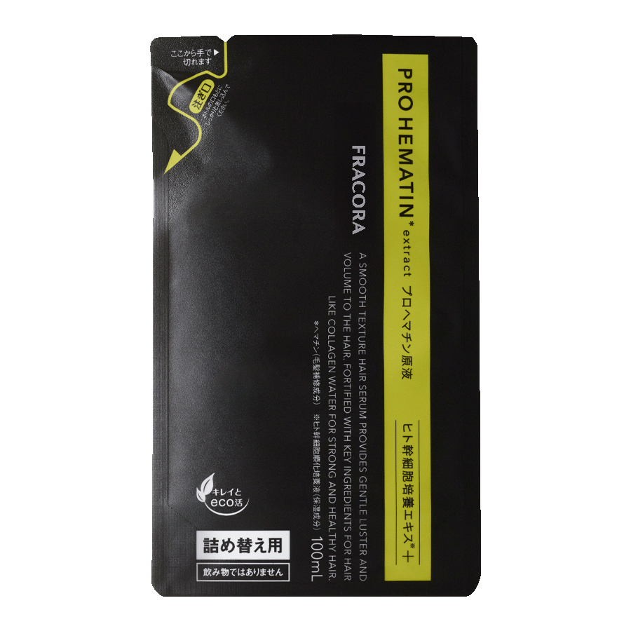 プロヘマチン原液 ヒト幹細胞培養エキス+ 詰め替え用 ｜FRACORA