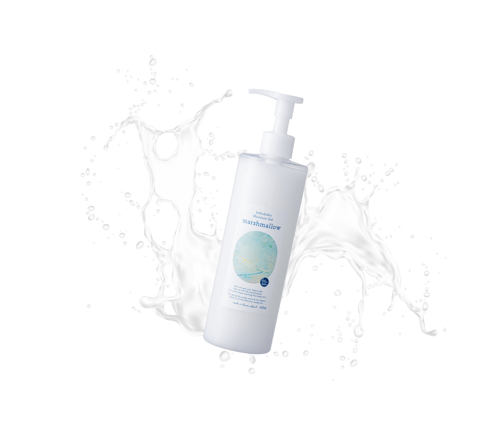 定期】モイスチャージェル マシュマロ marshmallow 400ml ｜ ばぶばぶ