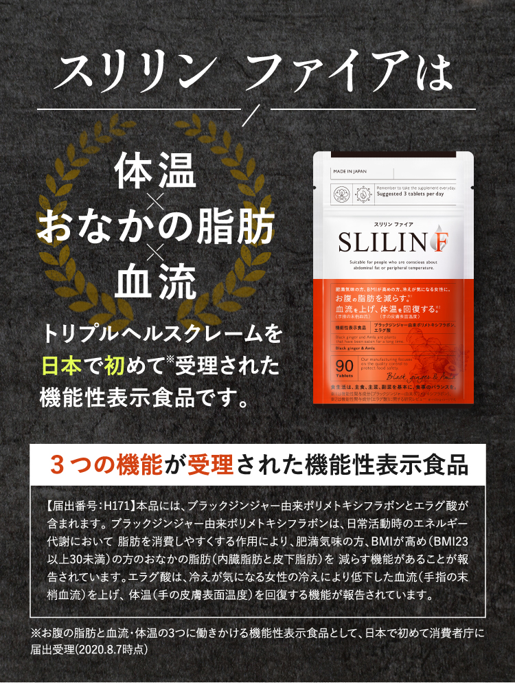 公式】SLILIN F(スリリン ファイア)