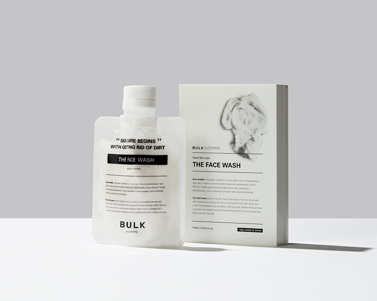 BULK HOMME（バルクオム）公式|THE FACE WASH（洗顔料）はこちらから