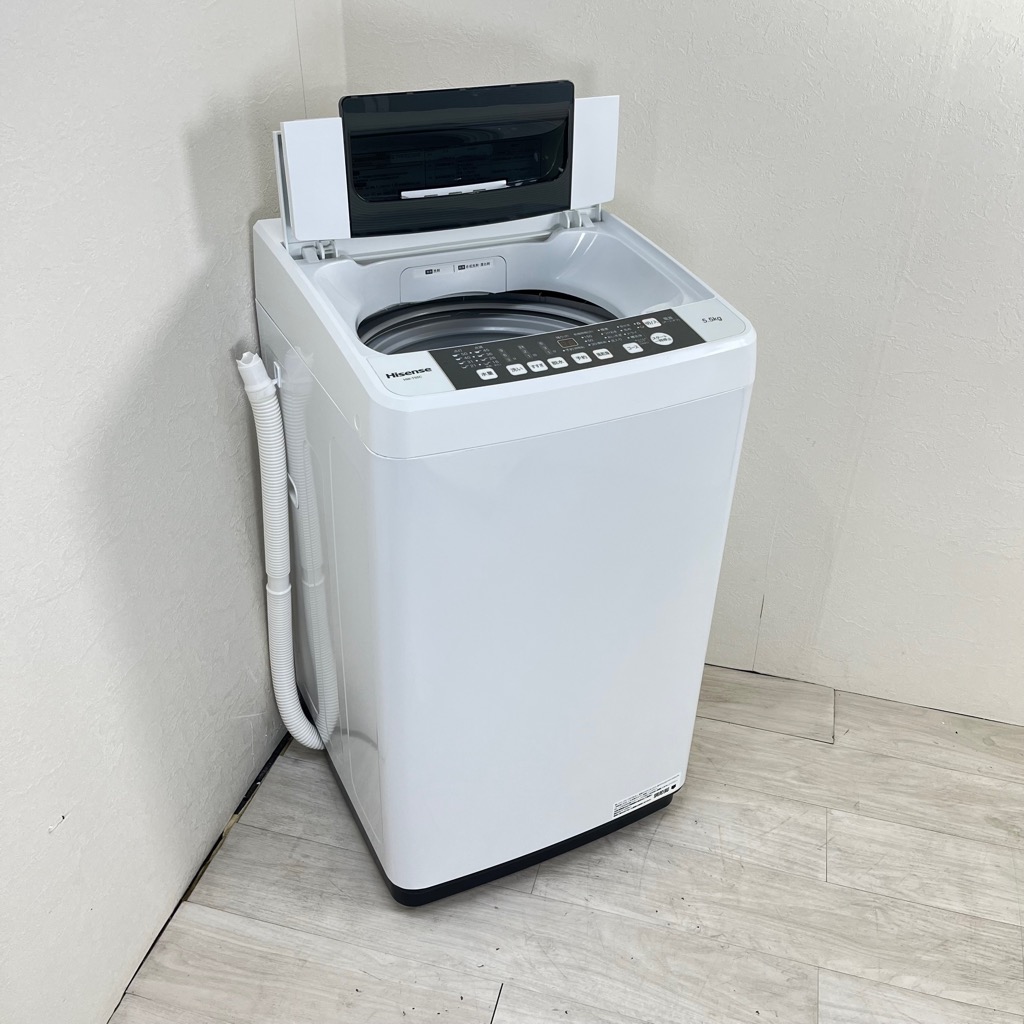 洗濯機 5.5kg ハイセンス HW-T55C 2019年製造 一人暮らし 単身用| 家具