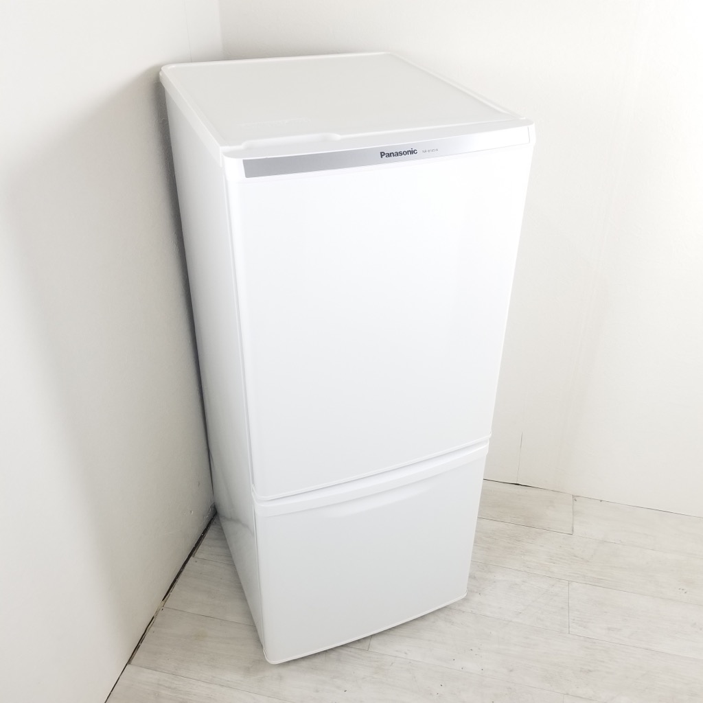 2ドア冷蔵庫 138L パナソニック NR-B145W-W 2013年製 清潔感のある