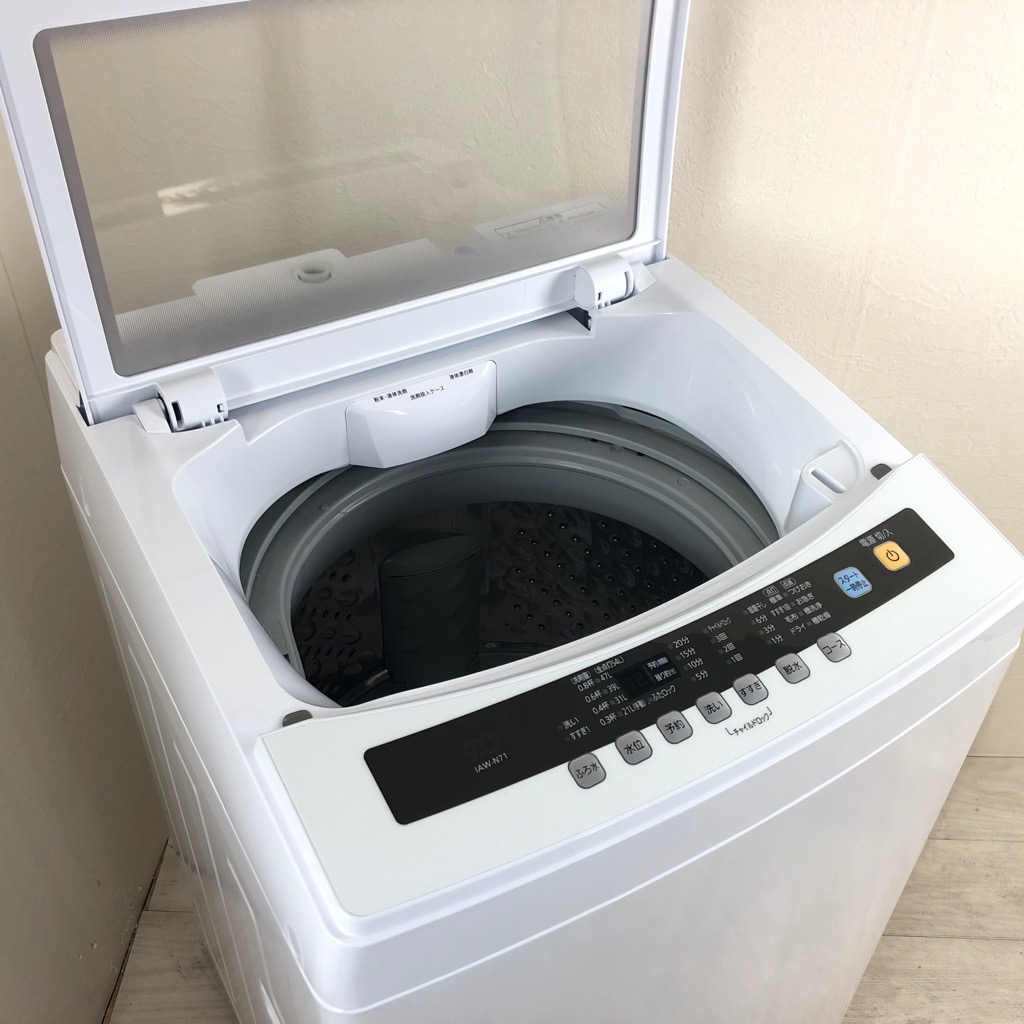 7.0kg 全自動洗濯機 アイリスオーヤマ 2019年製 ガラストップ まとめ