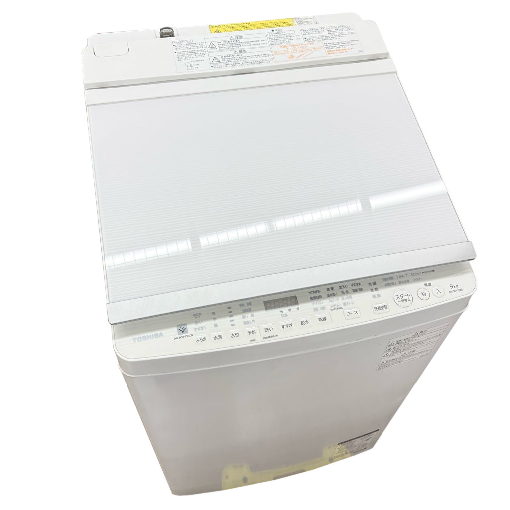 東芝 洗濯9.0kg 乾燥5.0kg 縦型洗濯乾燥機 AW-9SV7 ZABOON グラン