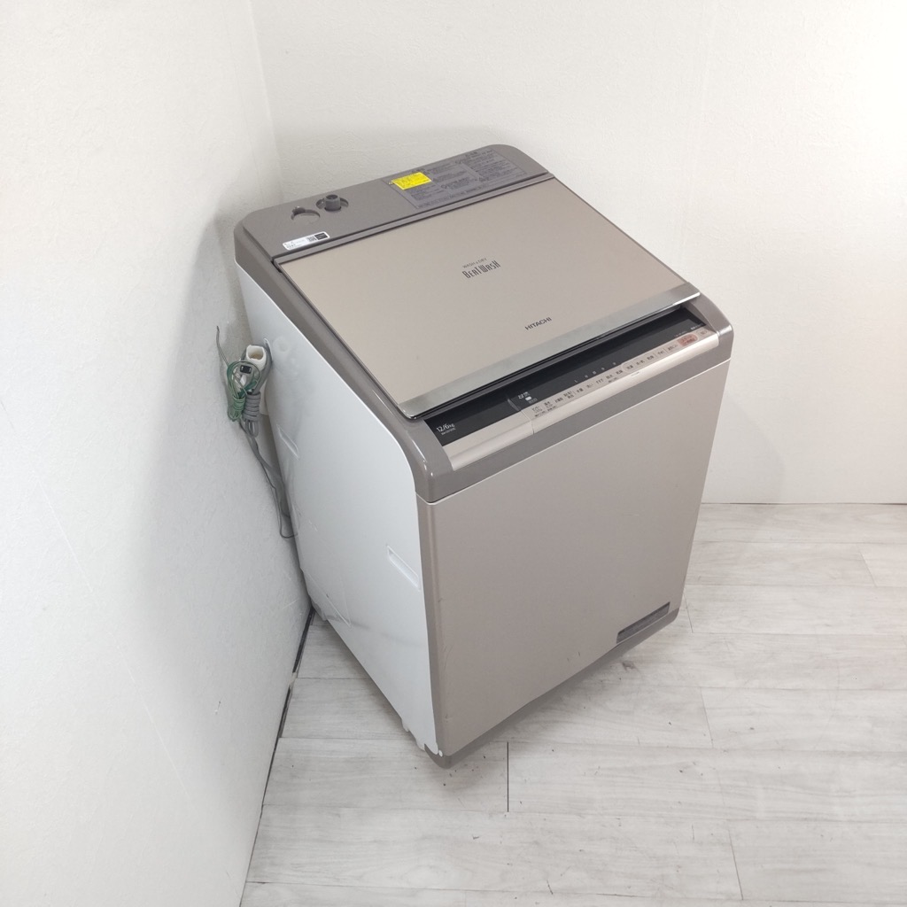 洗濯12.0kg 乾燥6.0kg 縦型洗濯乾燥機 ビートウォッシュ 日立 BW