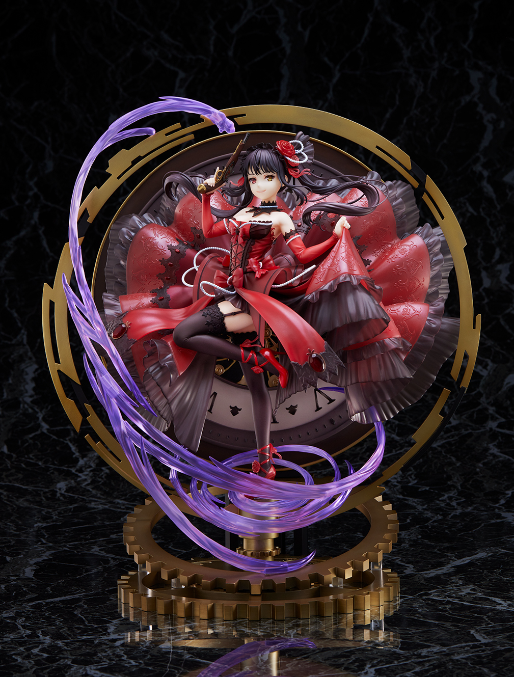 SHIBUYA SCRAMBLE FIGURE 時崎狂三 - Pigeon Blood Ruby Dress Ver. -