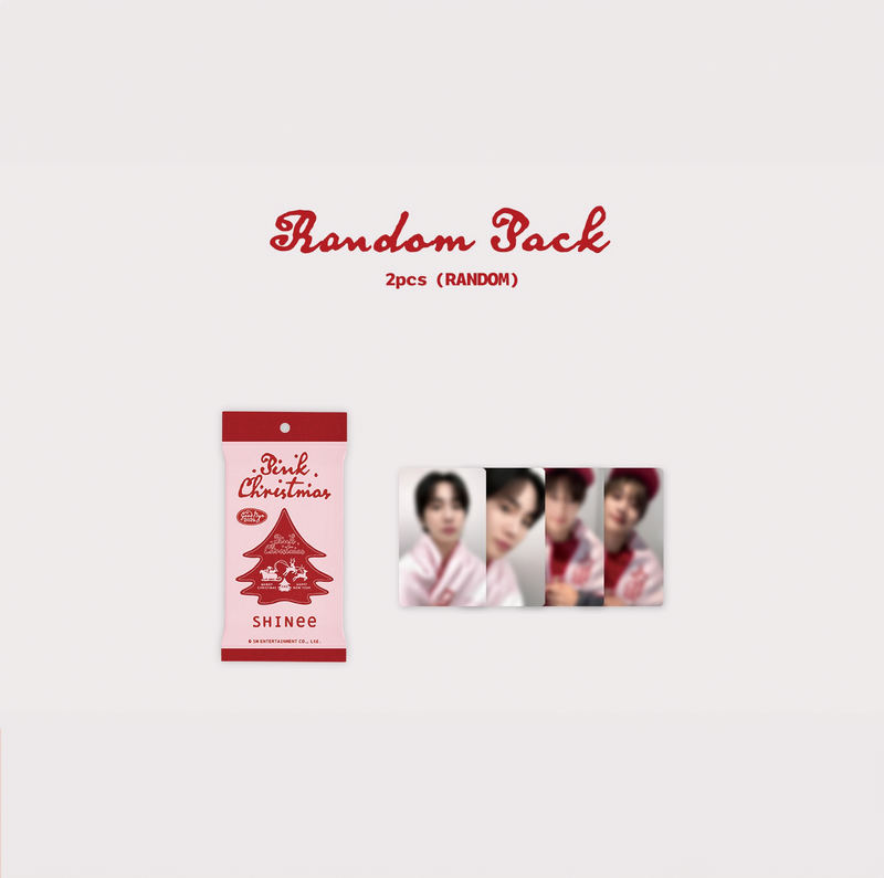 PINK CHRISTMAS RANDOM PACK_SHINee ver. | SMTOWN OFFICIAL ONLINE STORE