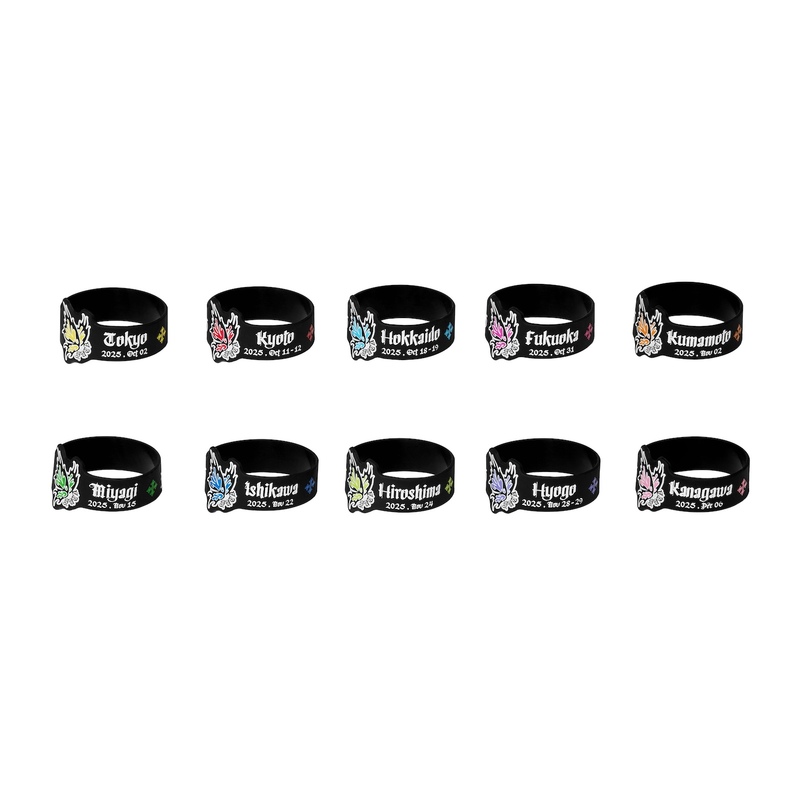 会場別】ラバーバンド(全10種) | SMTOWN OFFICIAL ONLINE STORE