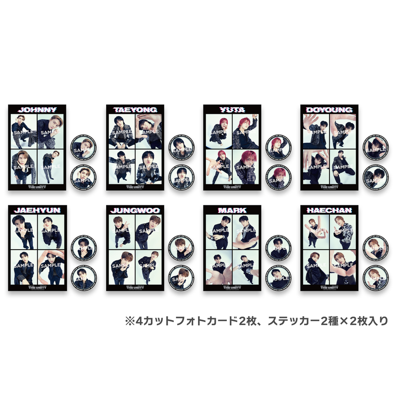 4カットフォト+ステッカーセット | SMTOWN OFFICIAL ONLINE STORE