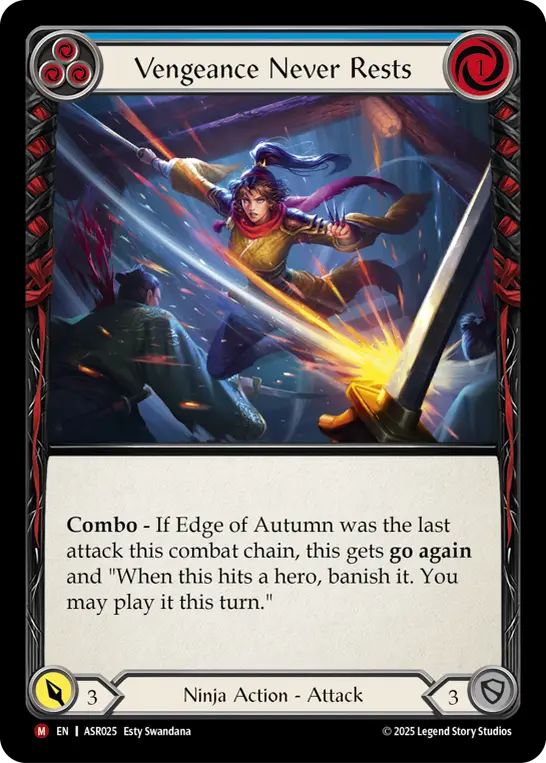 Vengeance Never Rests – Flesh & Blood