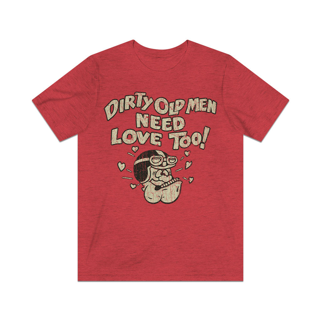 Dirty Old Men Need Love Too 1970 Vintage Men's T-Shirt | eBay
