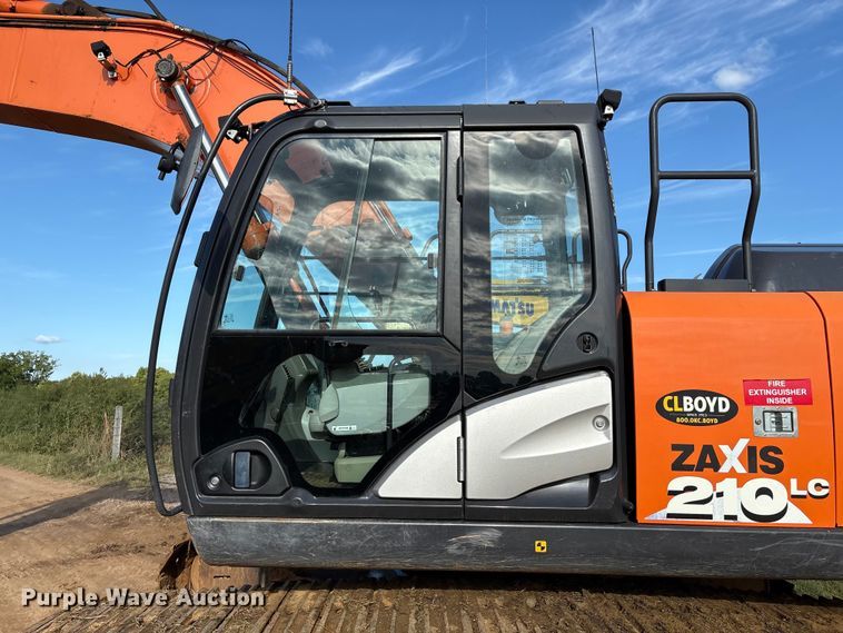 2019 Hitachi Zaxis 210LC-6N excavator in Tishomingo, OK | Item