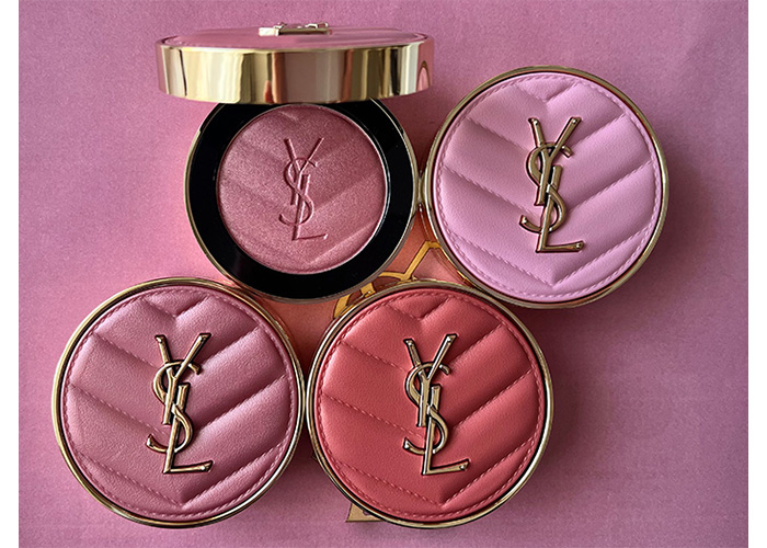 見た目も仕上がりもラブリーな「YSL メイクミーブラッシュ パウダー