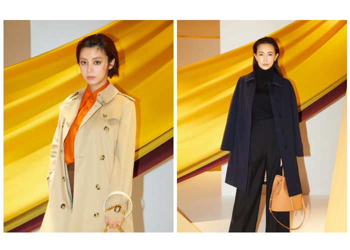 バーバリー」の期間限定ポップアップストアに池田エライザや長谷川京子