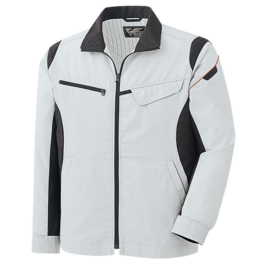 ベルデクセルフレックス 男女共用ジャンパー VE741上 シルバー