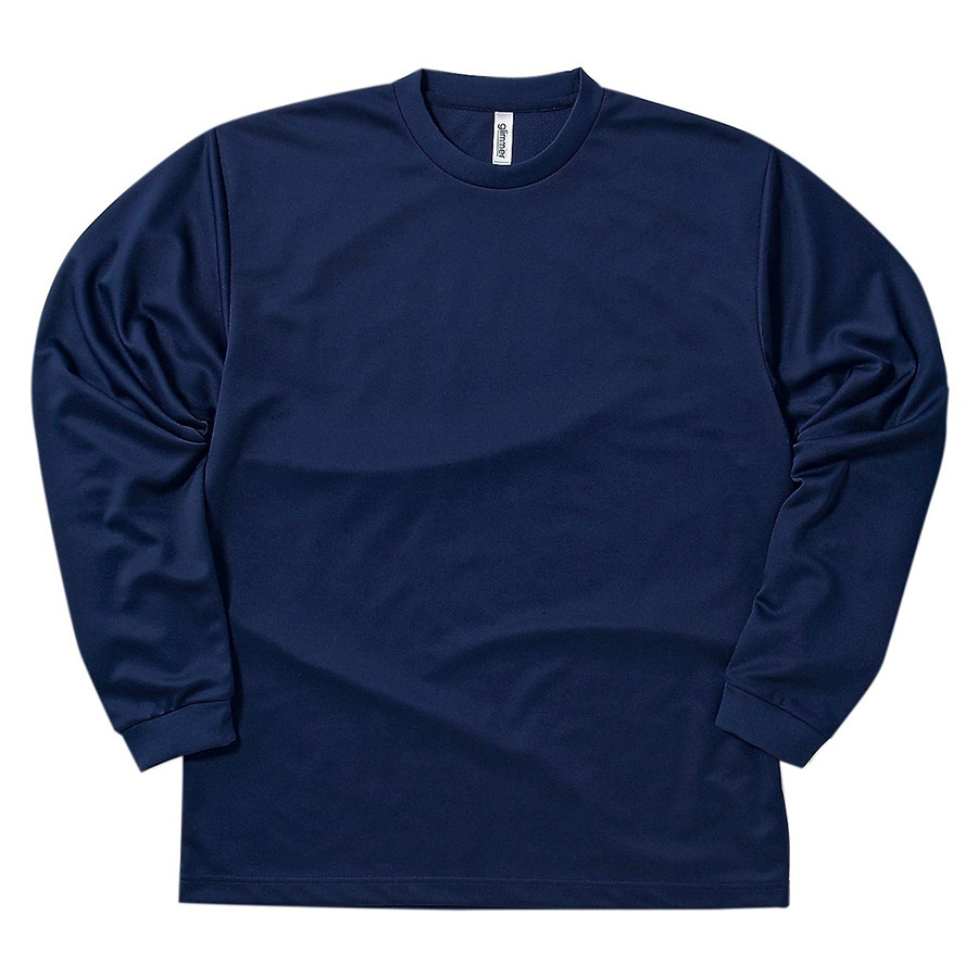 ドライロングスリーブTシャツ 00304－ALT031 ネイビー