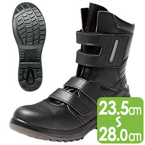 消防仕様 静電安全靴 RT731F 消防P－4 静電 ブラック