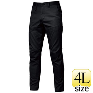 パンツ ユニセックス 6203－35 ブラック （5L） | 【ミドリ
