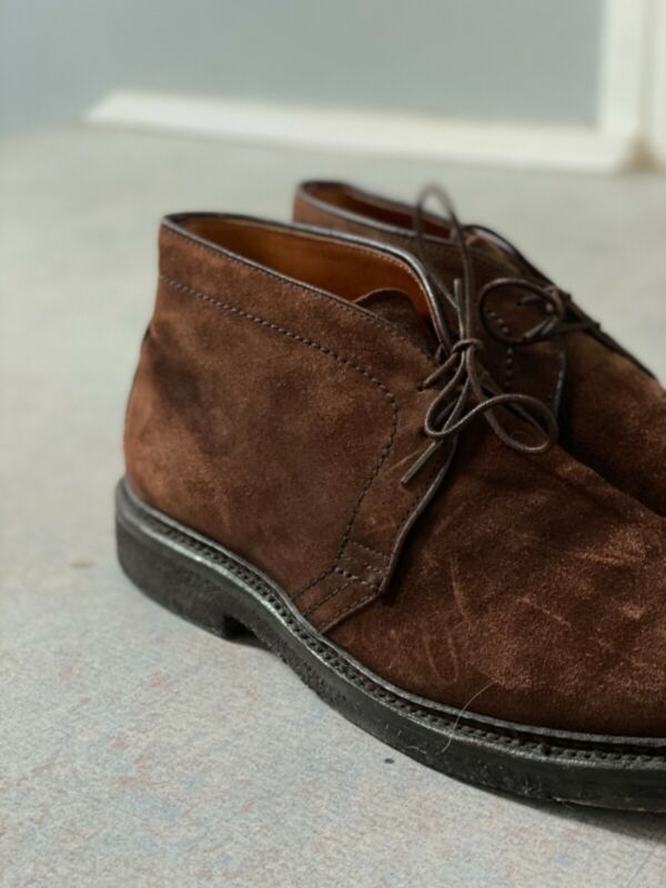Alden 1379 Brown Suede Chukka | Alden Model Project