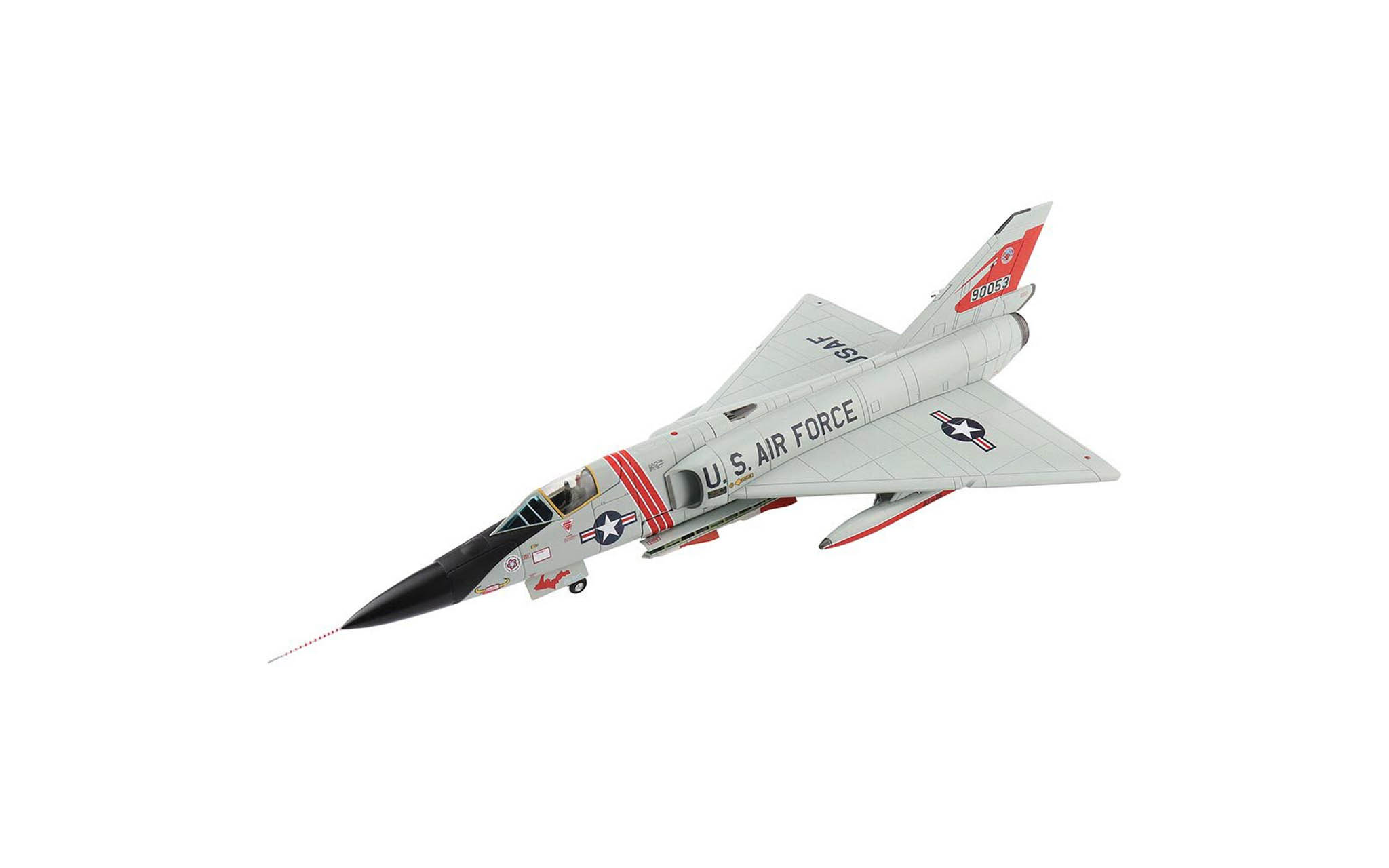 F-106A Delta Dart, Red Bulls, Sawyer AFB, 1970s - Hobby Master
