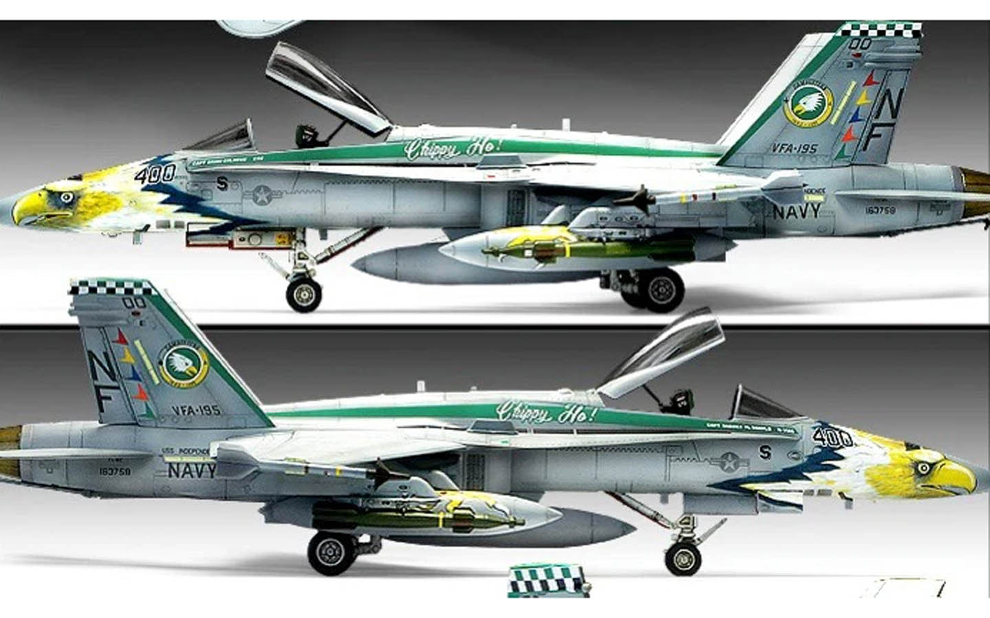 F/A-18C Hornet, Chippy Ho 2009, Special Edition - Academy 12432