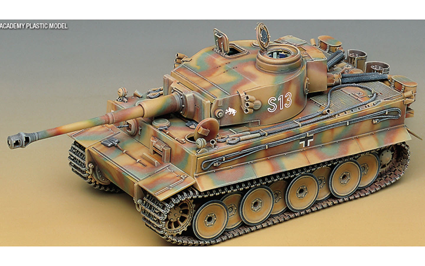 German Tiger-I, Early Production Version - Academy 13239