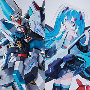 L ROBOT魂 ストライクフリーダム弐式 【⠀初音ミクver BANDAI