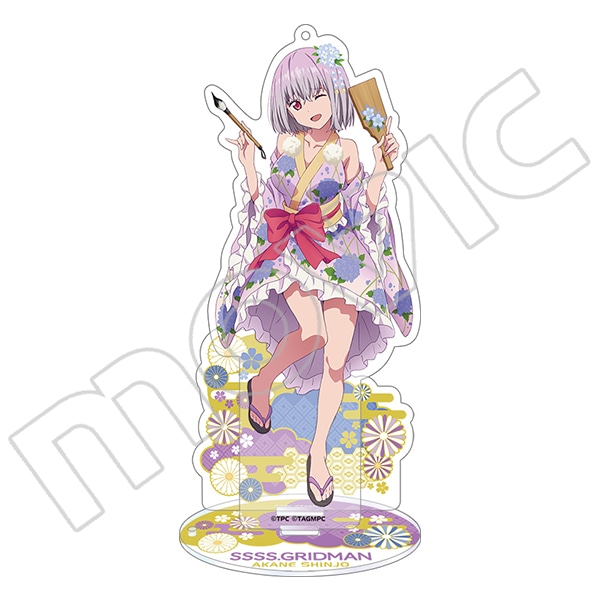 SSSS.GRIDMAN アクリルスタンドキーホルダー 新条アカネ: キャラグッズ