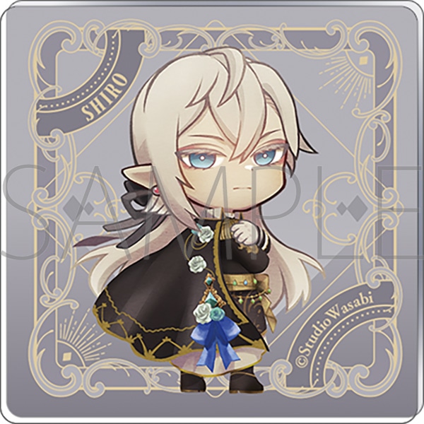 悪魔執事と黒い猫 アクリルバッジ／3rd Anniversary シロ: キャラ