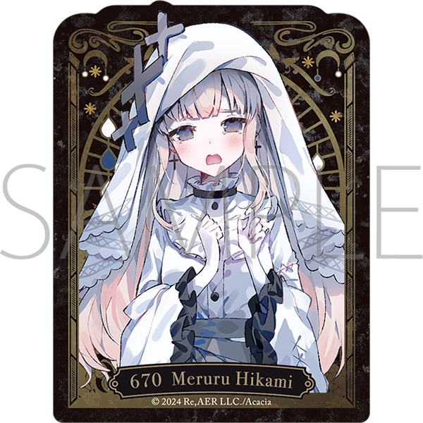 魔法少女ノ魔女裁判 ステッカー／氷上メルル: キャラグッズ