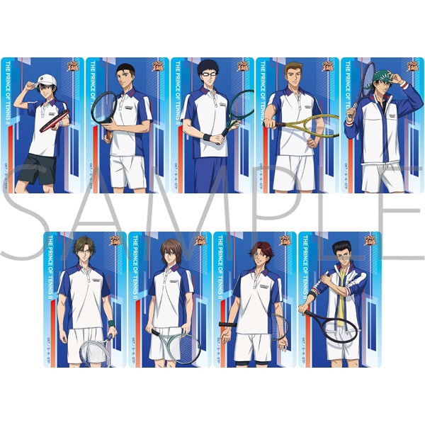 新テニスの王子様 クリアシートコレクション／青学: キャラグッズ