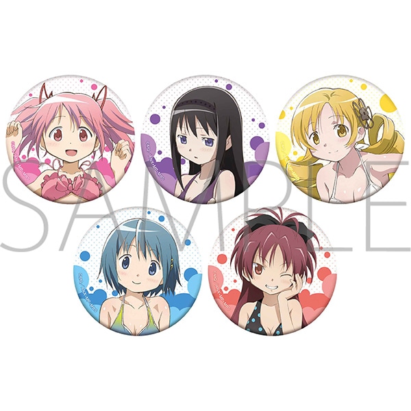 魔法少女まどか☆マギカ ホロキャラバッジコレクション／水着: キャラ