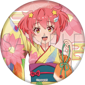 ワールドダイスター 缶バッジ カトリナ・グリーベル: キャラグッズ