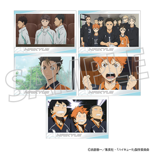 ハイキュー!! スクエア缶バッジコレクション／烏野高校: キャラグッズ