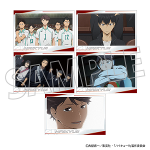 ハイキュー!! スクエア缶バッジコレクション／烏野高校: キャラグッズ