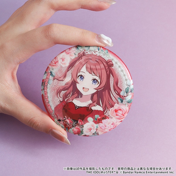 学園アイドルマスター グリッター缶バッジ／藤田ことね: キャラグッズ