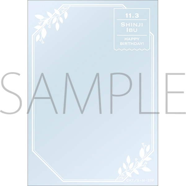 新テニスの王子様 バースデーセット 伊武深司（アクリルスタンド