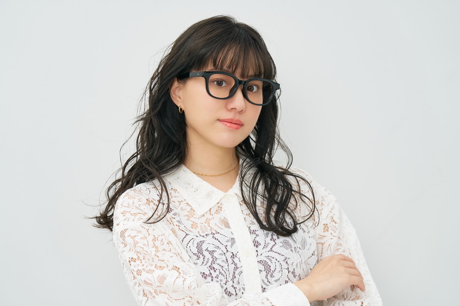 スペシャルプライス]かけるだけで存在感がある太縁メガネ（ZA241066