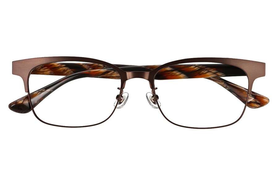 スペシャルプライス]手元も遠くもかけ外し不要のウェリントンフレーム