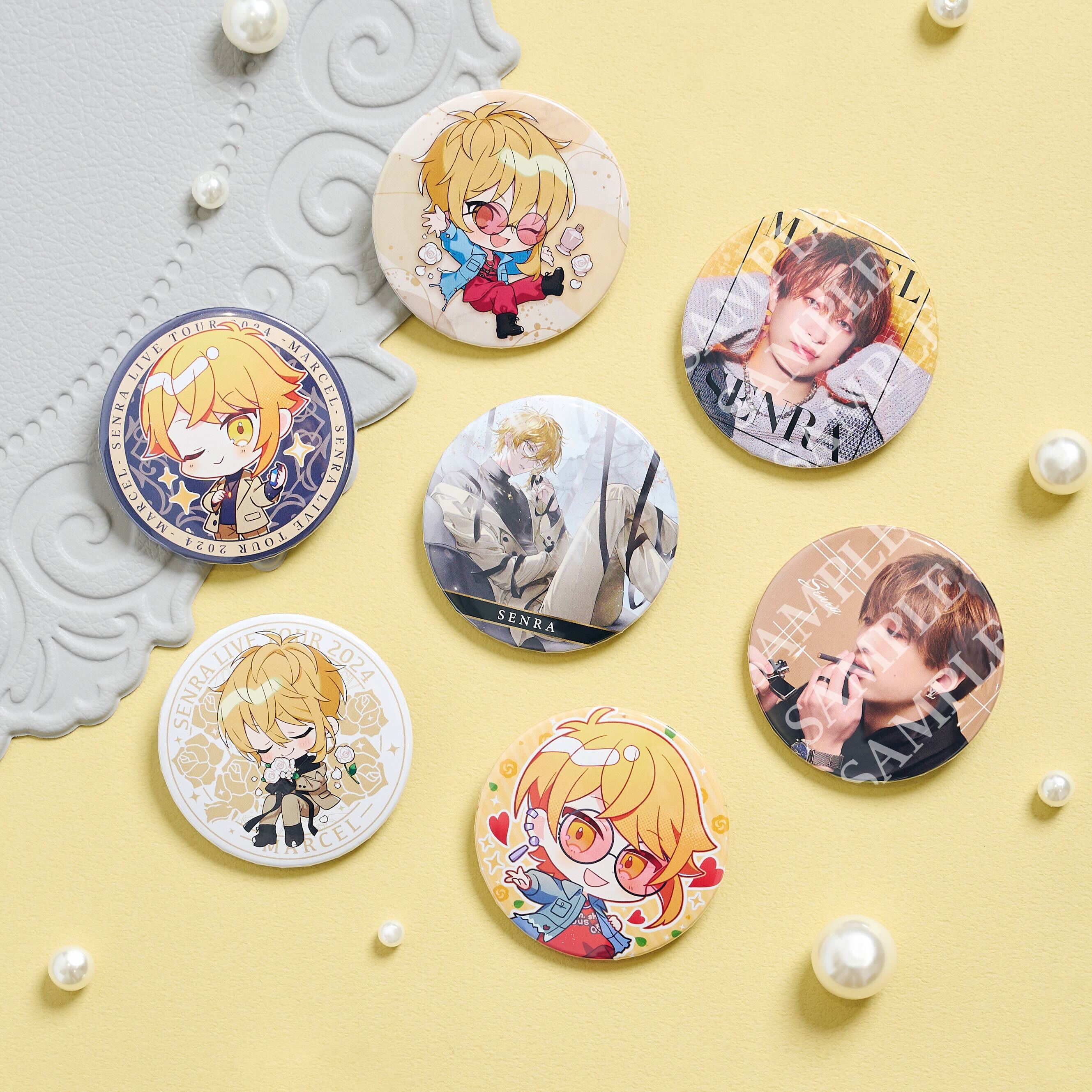 となりの坂田 缶バッジ 中古】バッジ・ピンズ となりの坂田。(SD/指輪