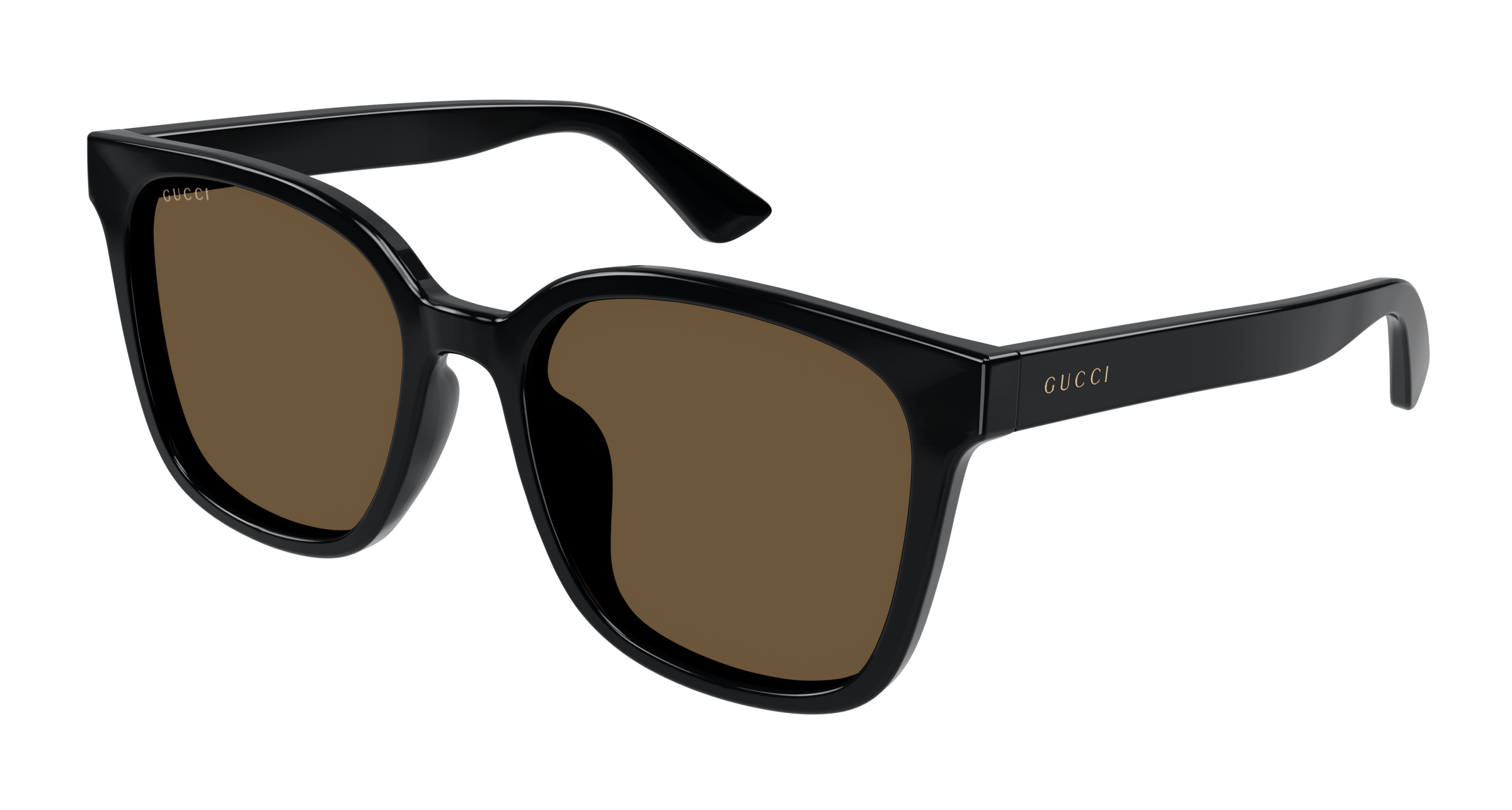 Gucci GG1346SK 005 Men's Sunglasses - Grey Frame, Brown Lenses