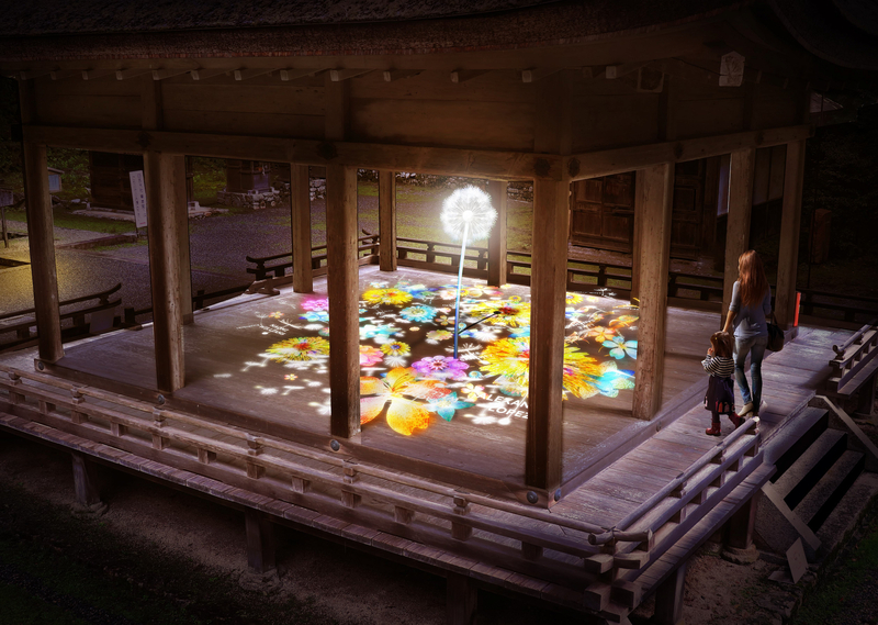 大津市・比叡山坂本エリアにデジタルアート！ 入場無料エリアも | いこ