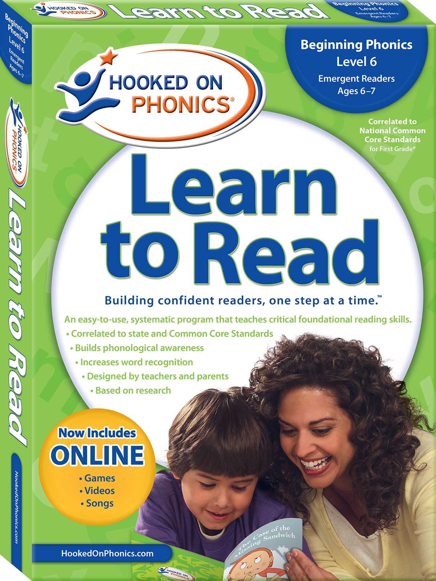 Hooked on Phonics Learn to Read - Level 6 | Book by Hooked On