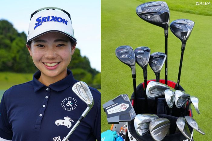 菅楓華のこだわりの14本を激写！ 「コンパクトな顔でつかまるヘッドが