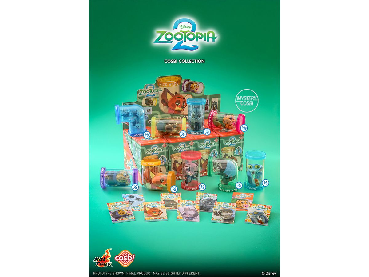 コスビ] ズートピア2 シリーズ1 ウォータースライダー 1Box 8pcs | HLJ