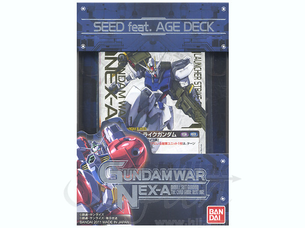 ガンダムウォー NEX-A 構築済みデッキ (SEED feat. AGE DECK) | HLJ.co.jp