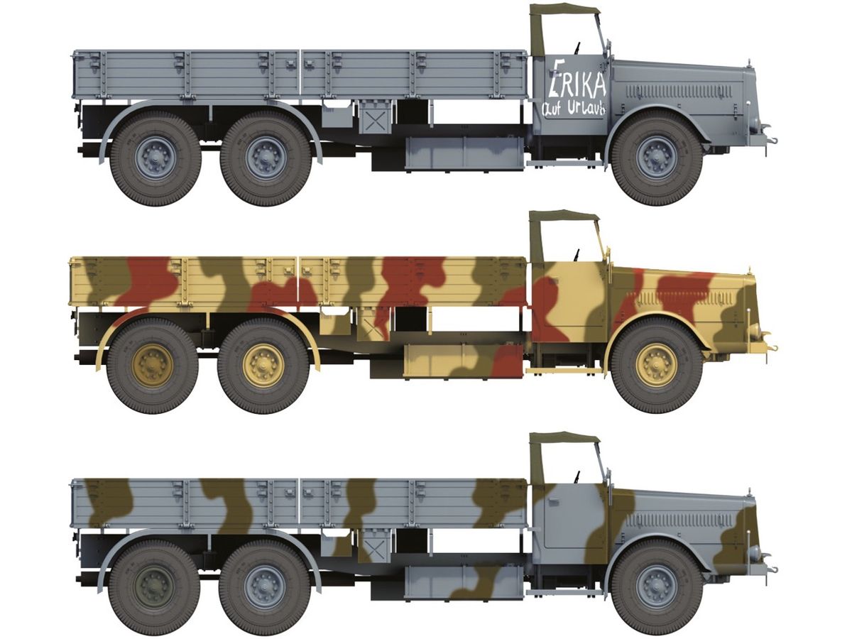 1/35 FAUN L900 トラック (ソフトトップ&ハードトップ付) w/SdAh115