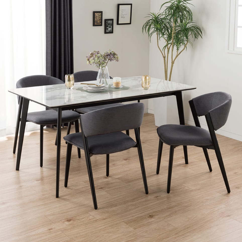 ダイニングテーブル セラミクス2 150 A2711 WH［ホームズ